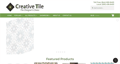 Desktop Screenshot of mycreativetile.com
